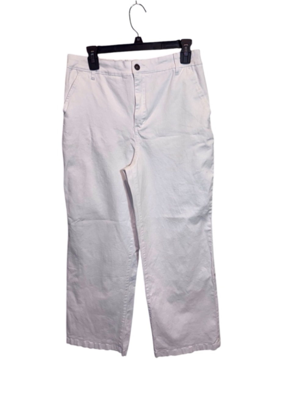 Women's style and co Size 14 White wide leg jeans